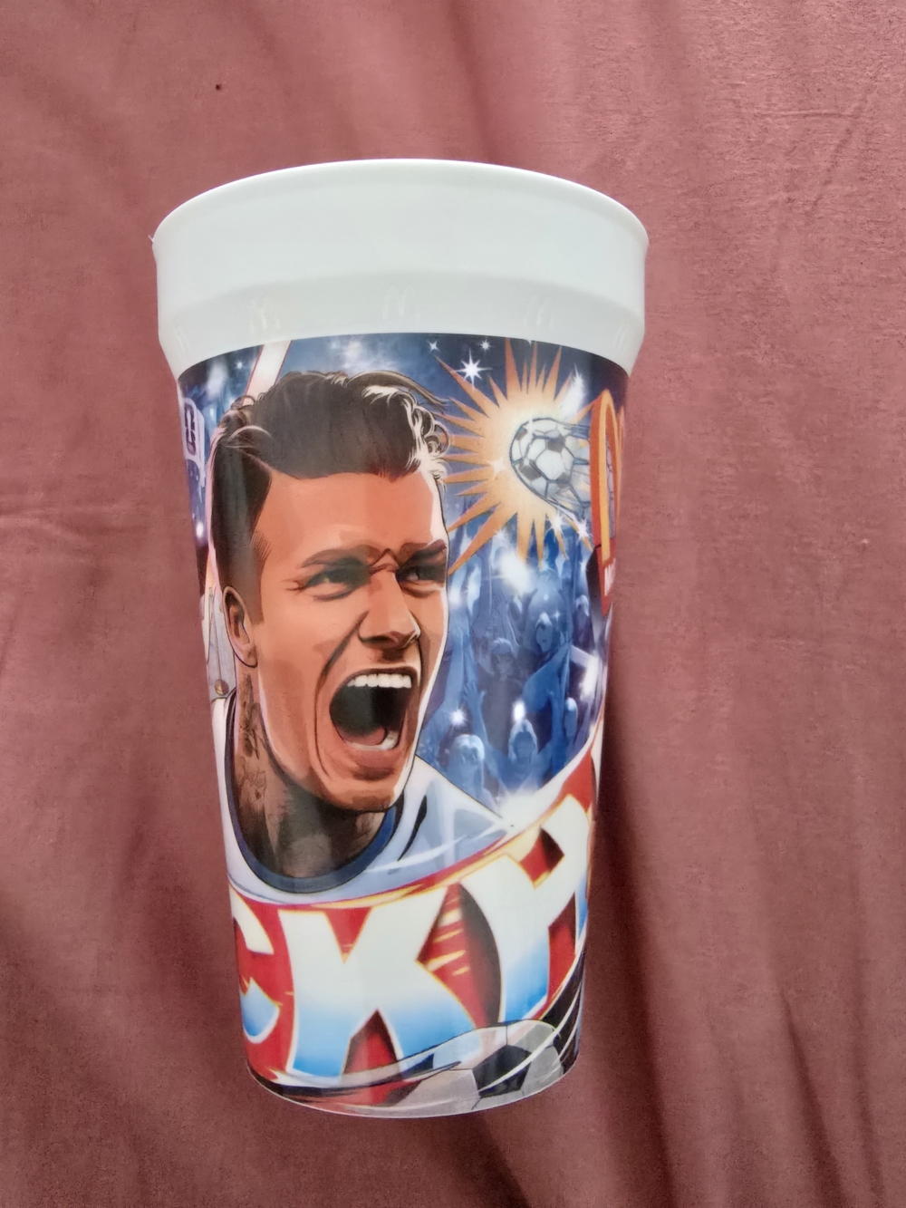 McDonald's Soccer Collectible FIFA CUP (BECKHAM)